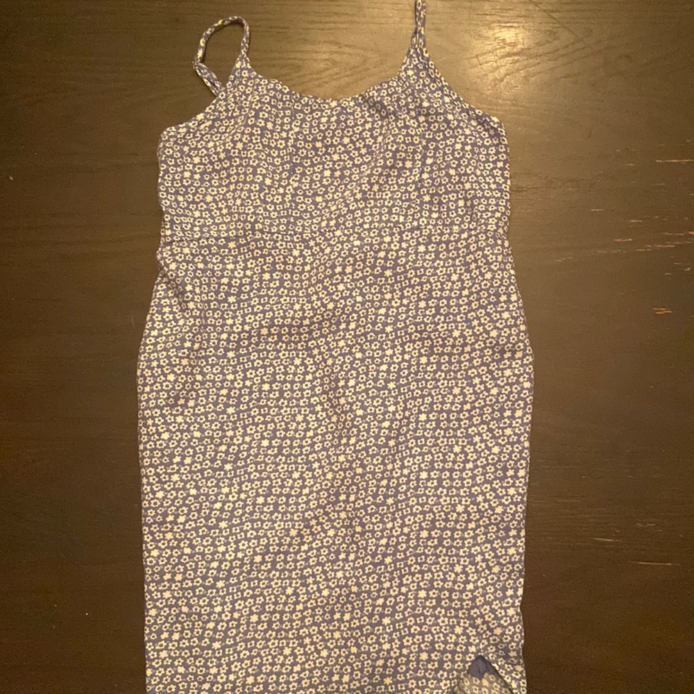 Abercrombie kids size 7/8 blue floral little flowers dress